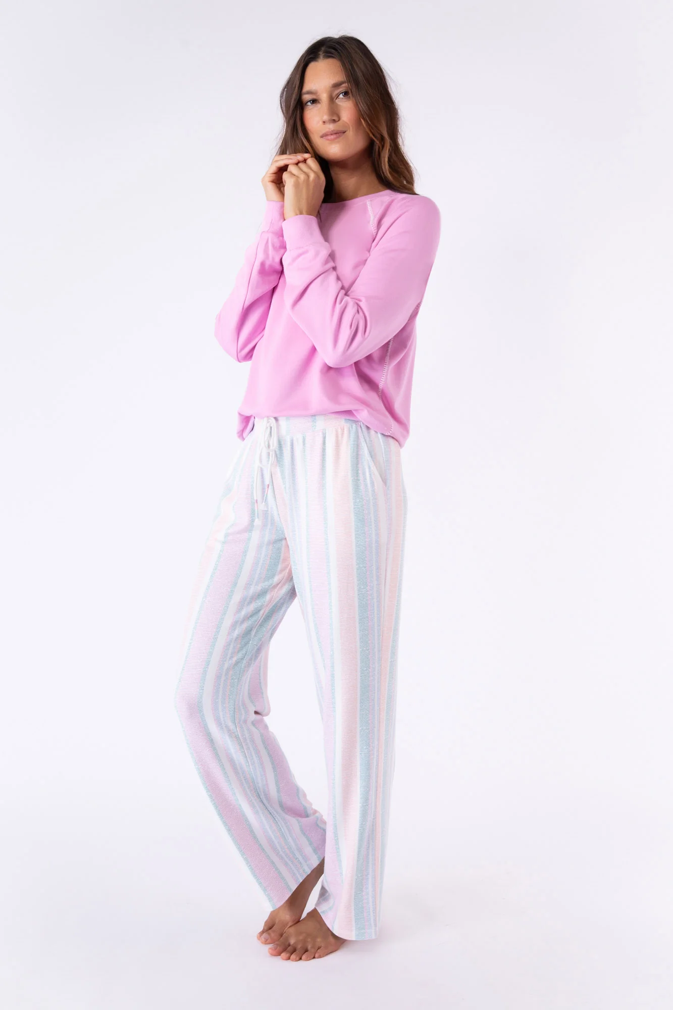 Baja Babe Striped Pants - Image 4