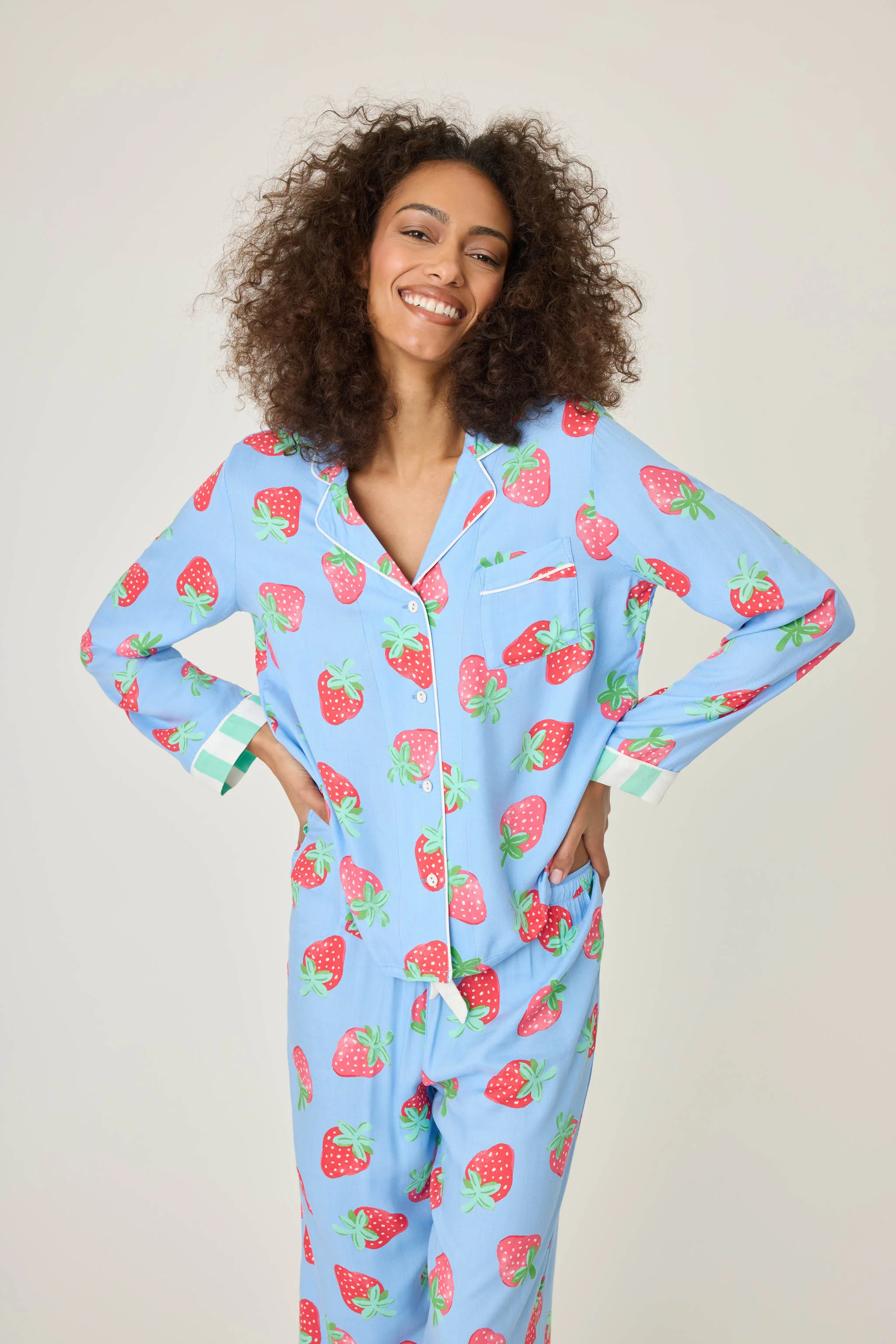 Farmer's Market Strawberry Long Sleeve - Image 3