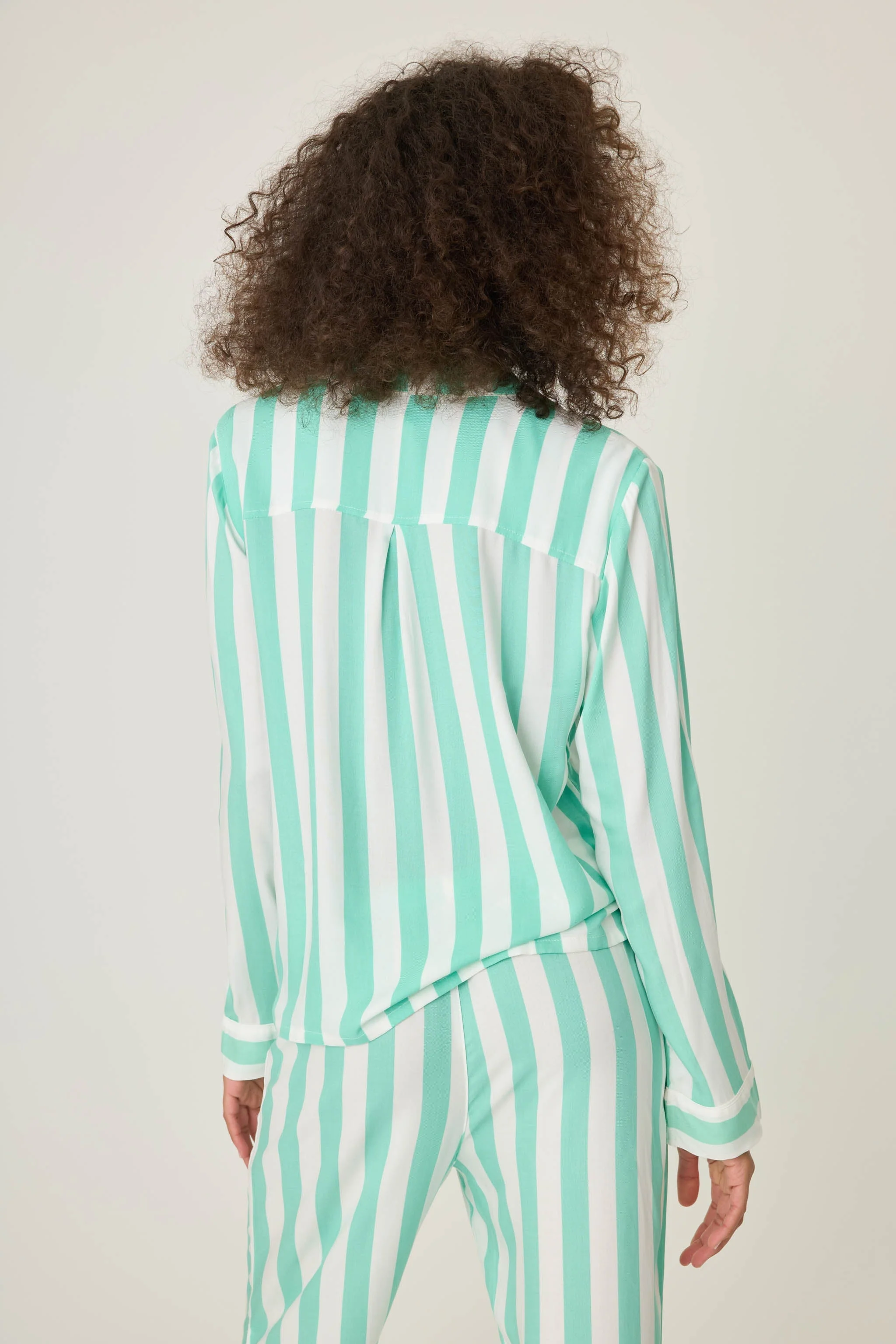 Farmer's Market Striped PJ Top - Image 6