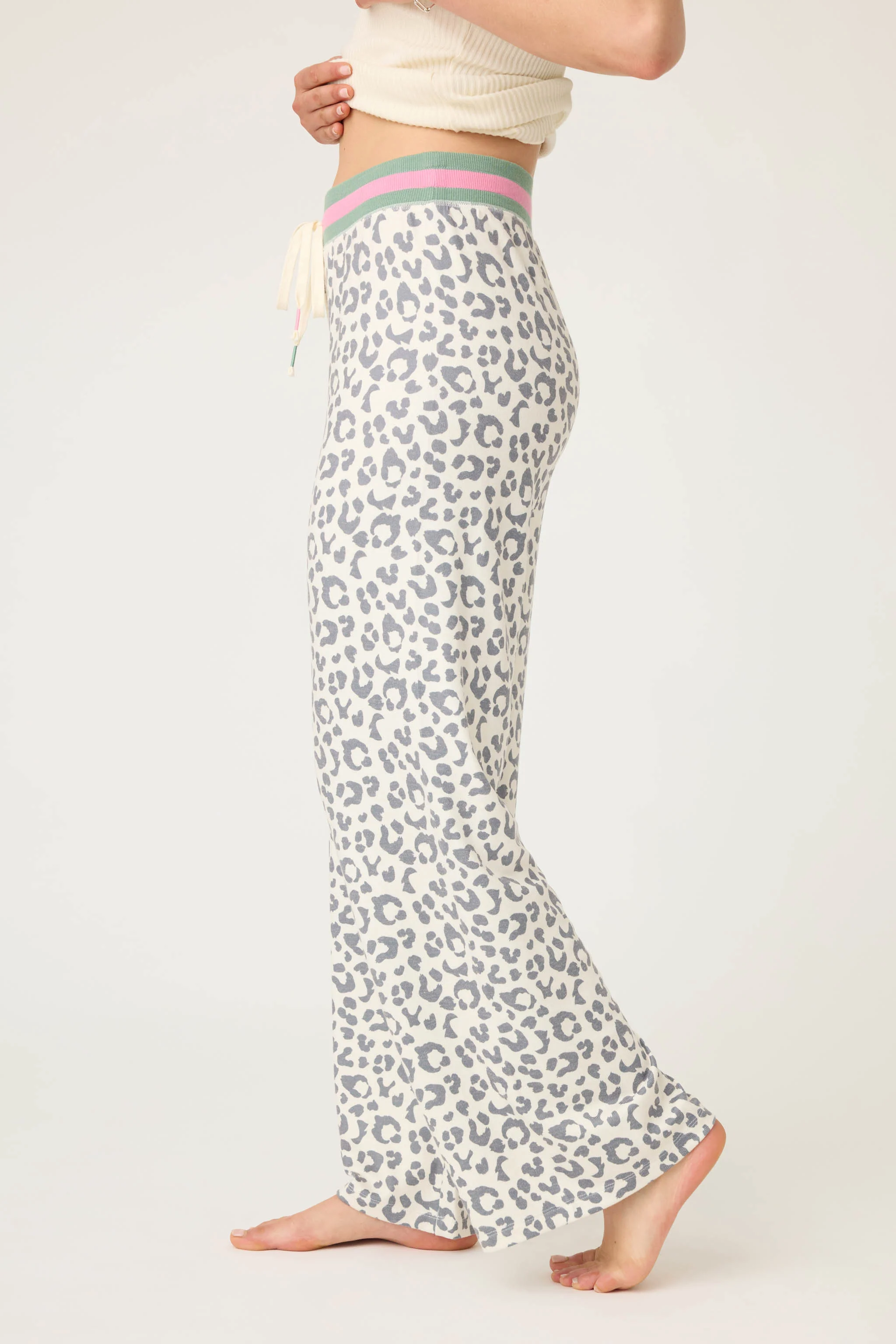 Life In Leopard Wide-Leg Pants - Image 4