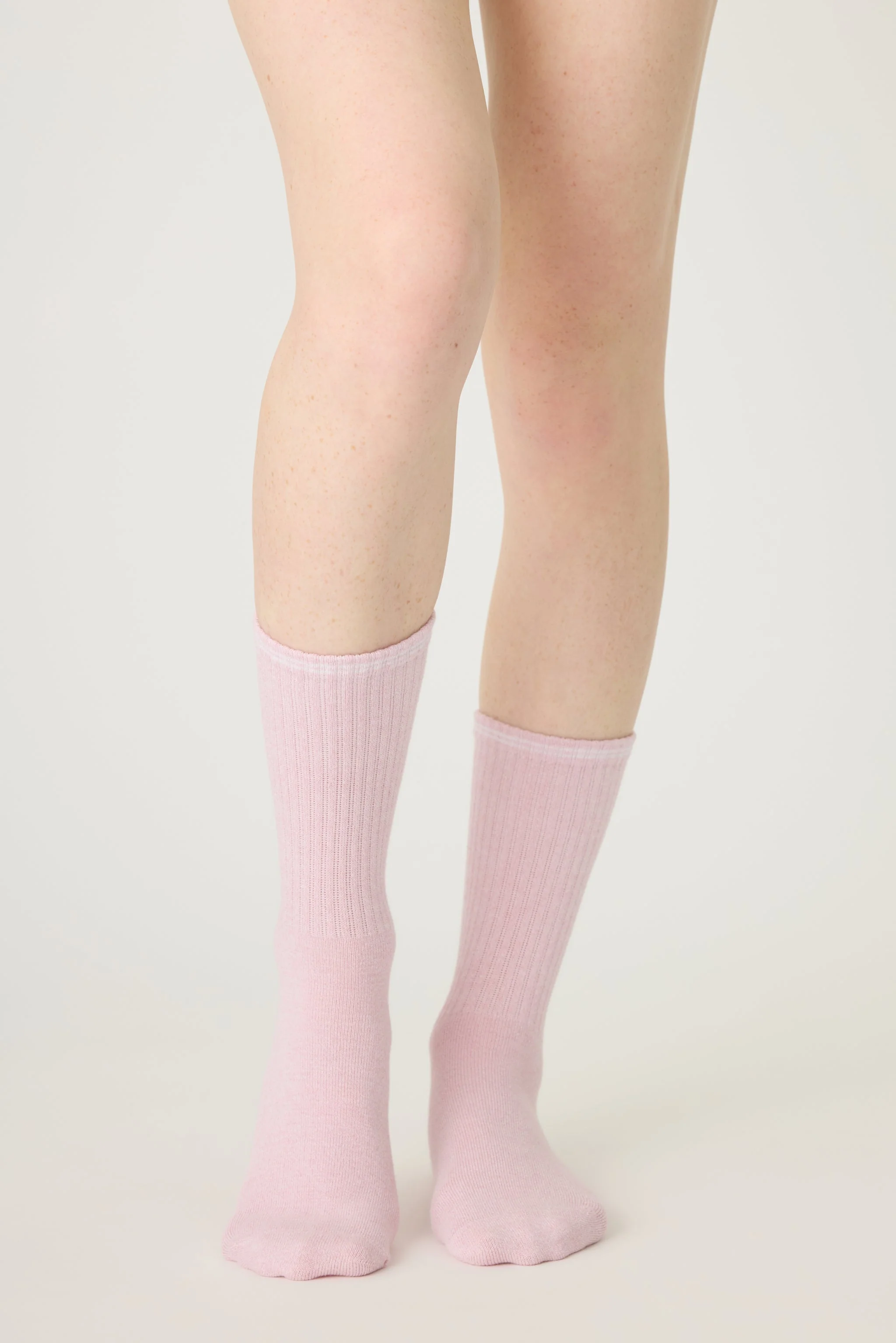Loved Ribbed Crew Socks - Image 3