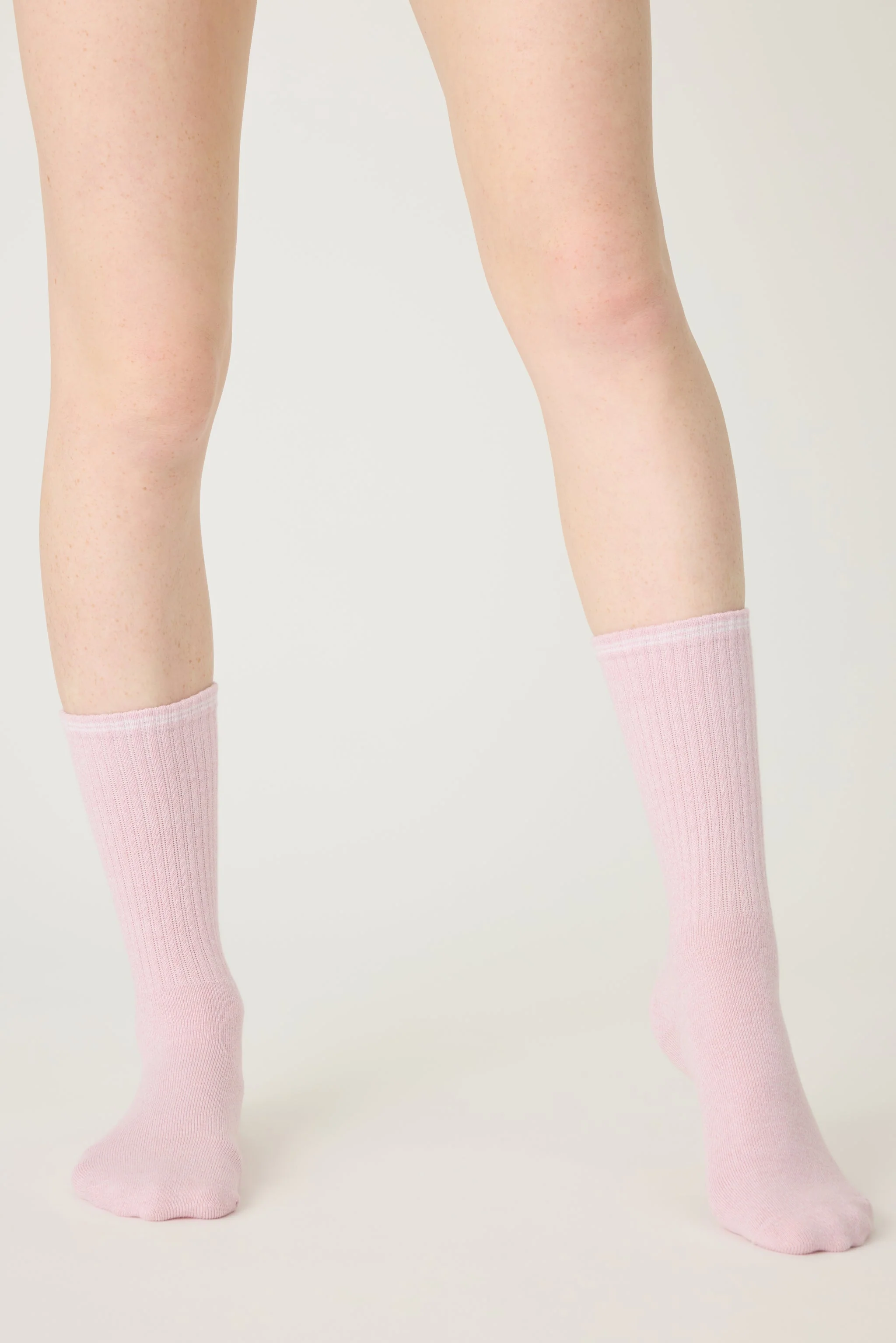Loved Ribbed Crew Socks - Image 5