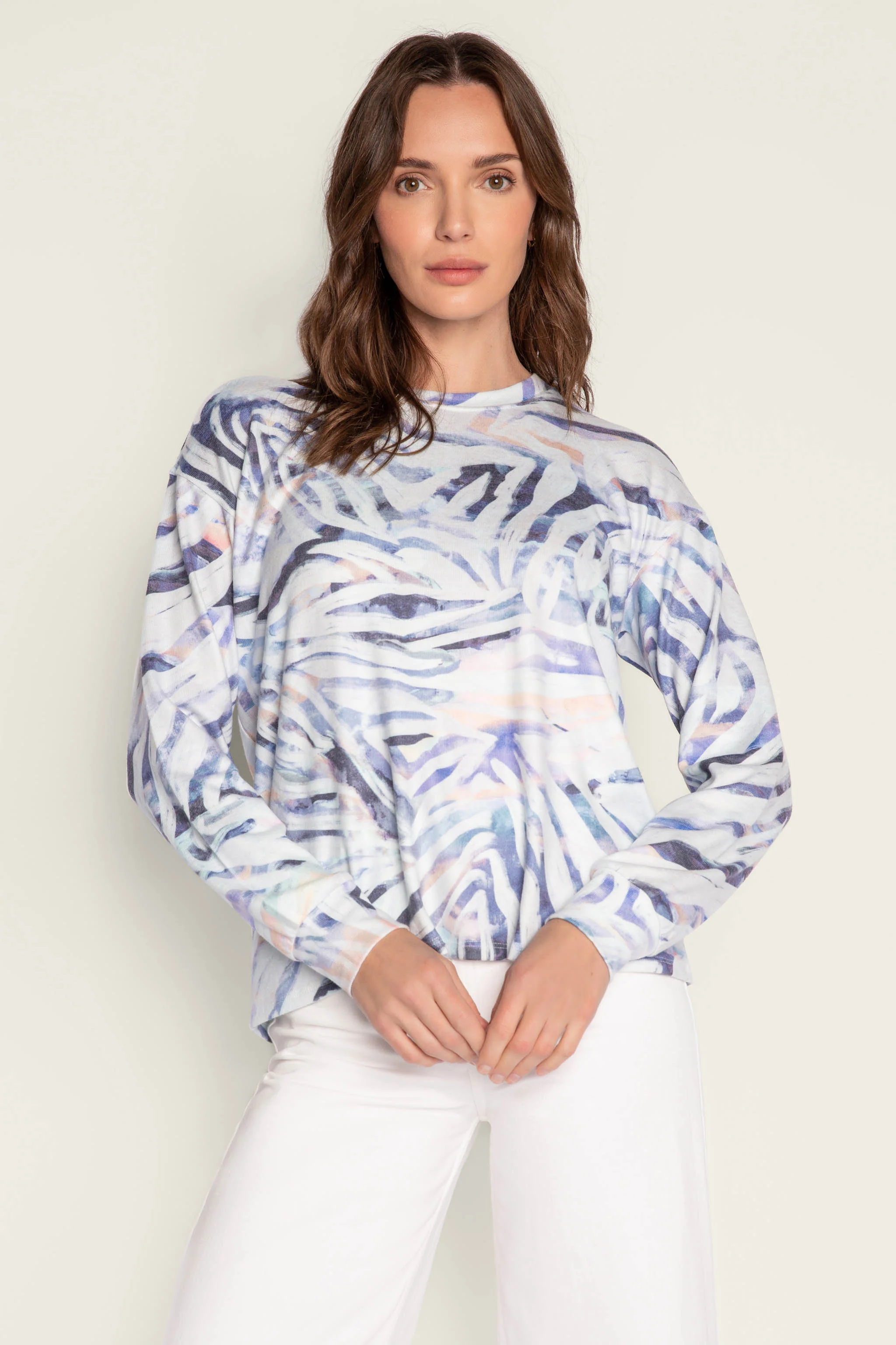 Peachy Party Long Sleeve Top