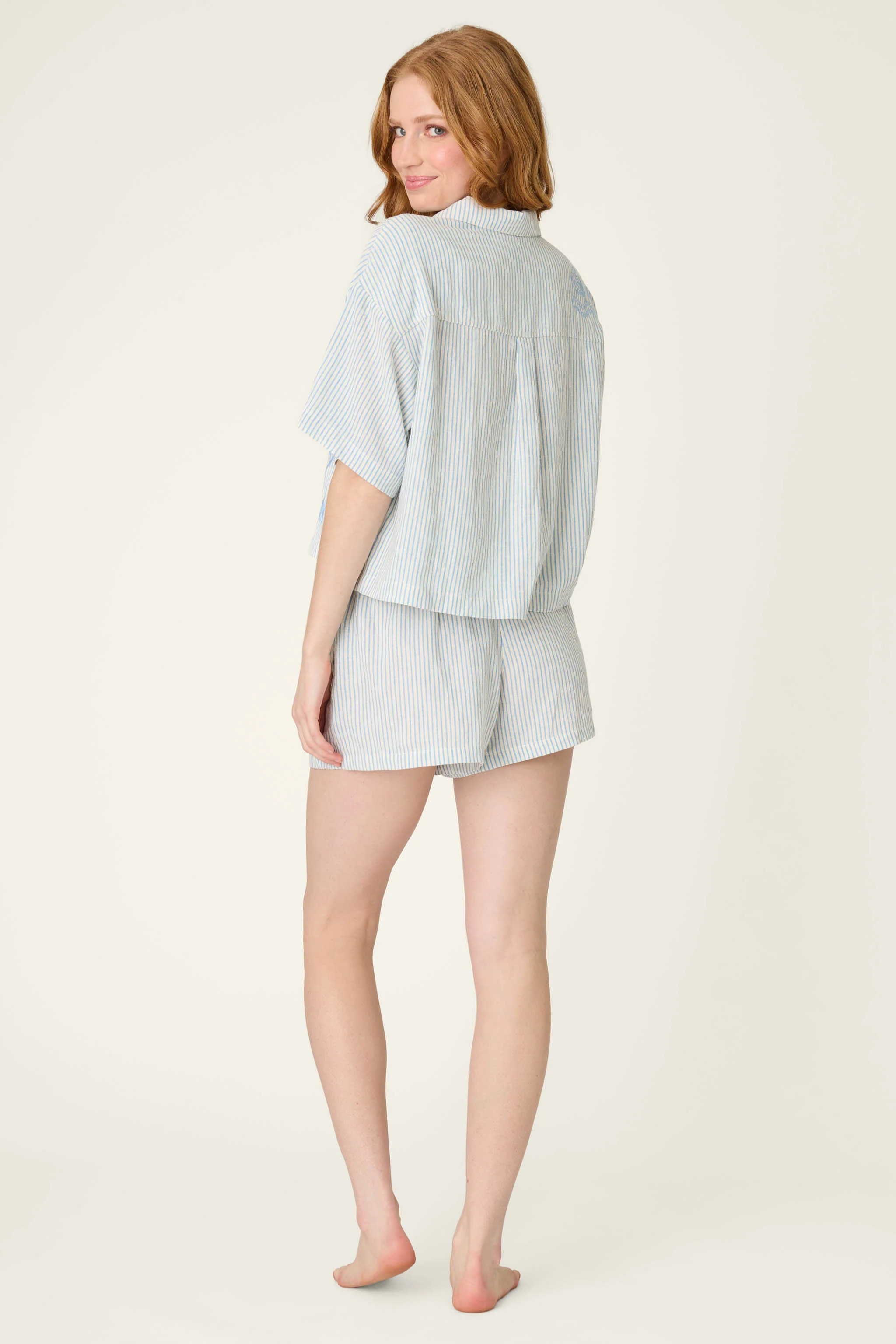 Ciao Babe Blue Riviera Short Set - Image 3