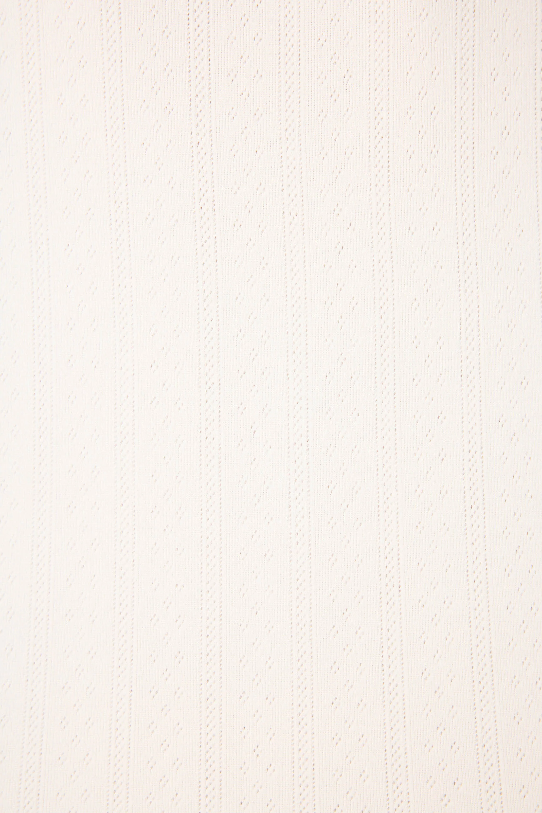Pointelle Essentials Ivory Cardigan - Image 5