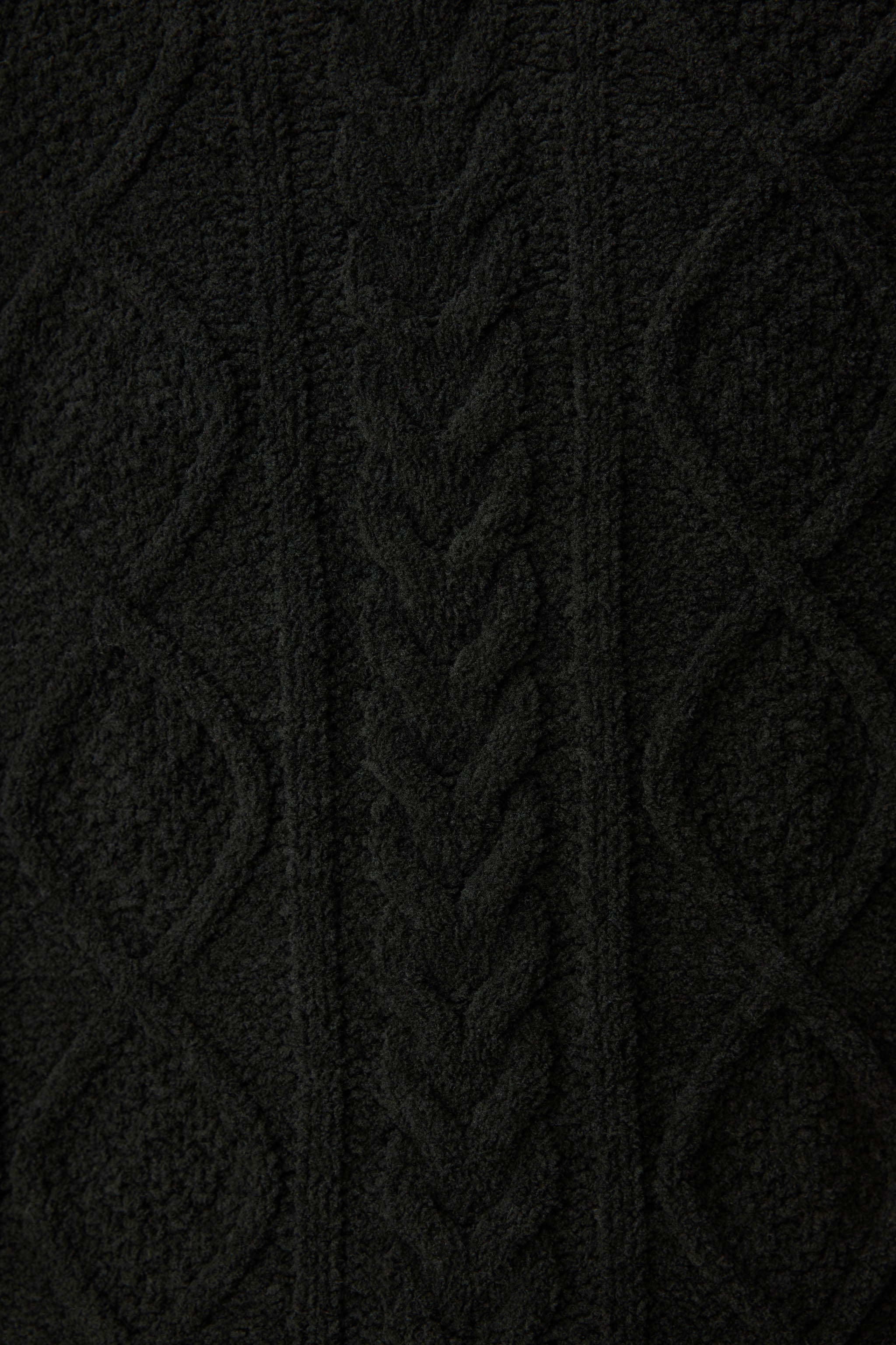 Chenille Cable Knit Long Sleeve Top - Image 6
