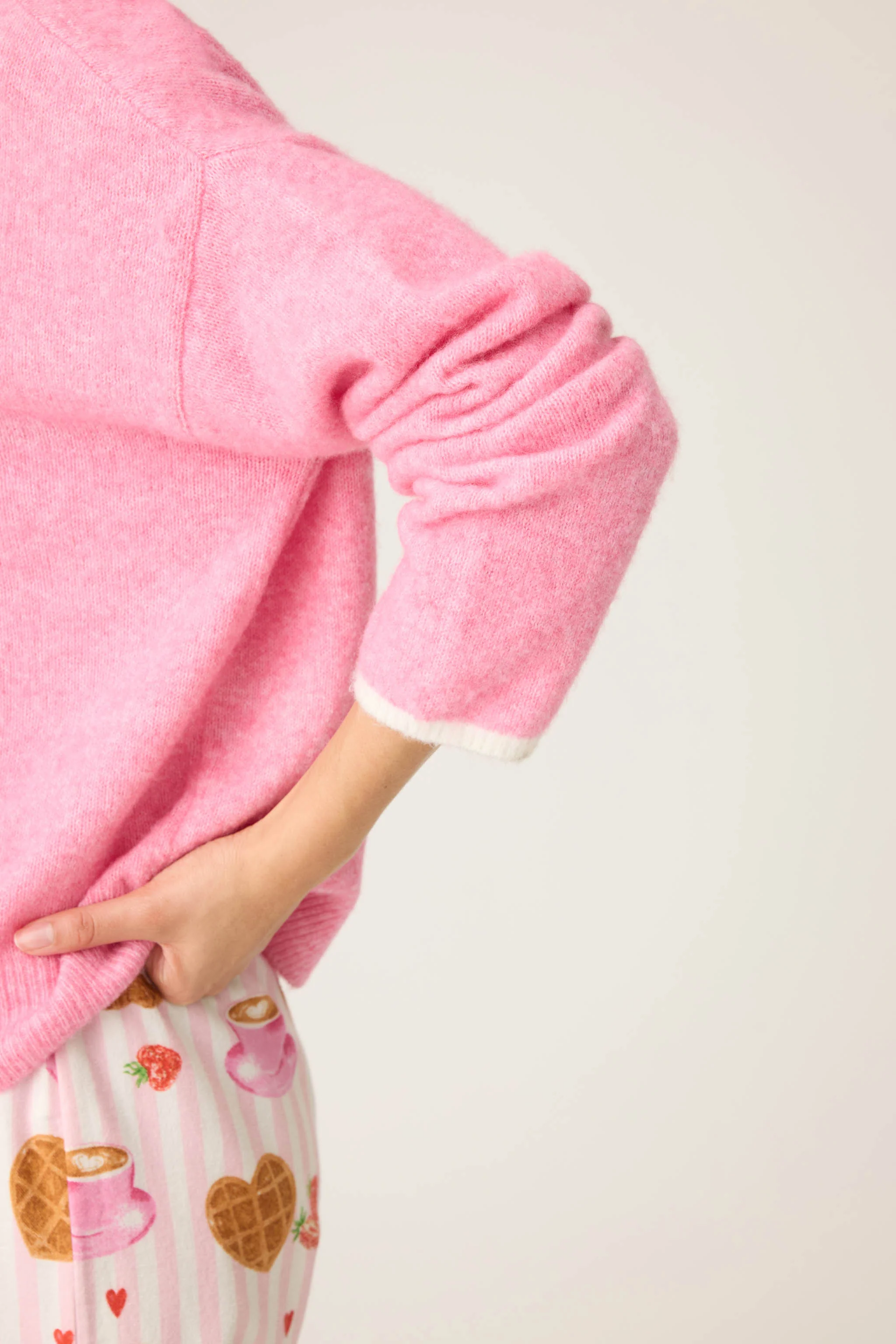 Cafe Et Croissants Snuggle Sweater - Image 3