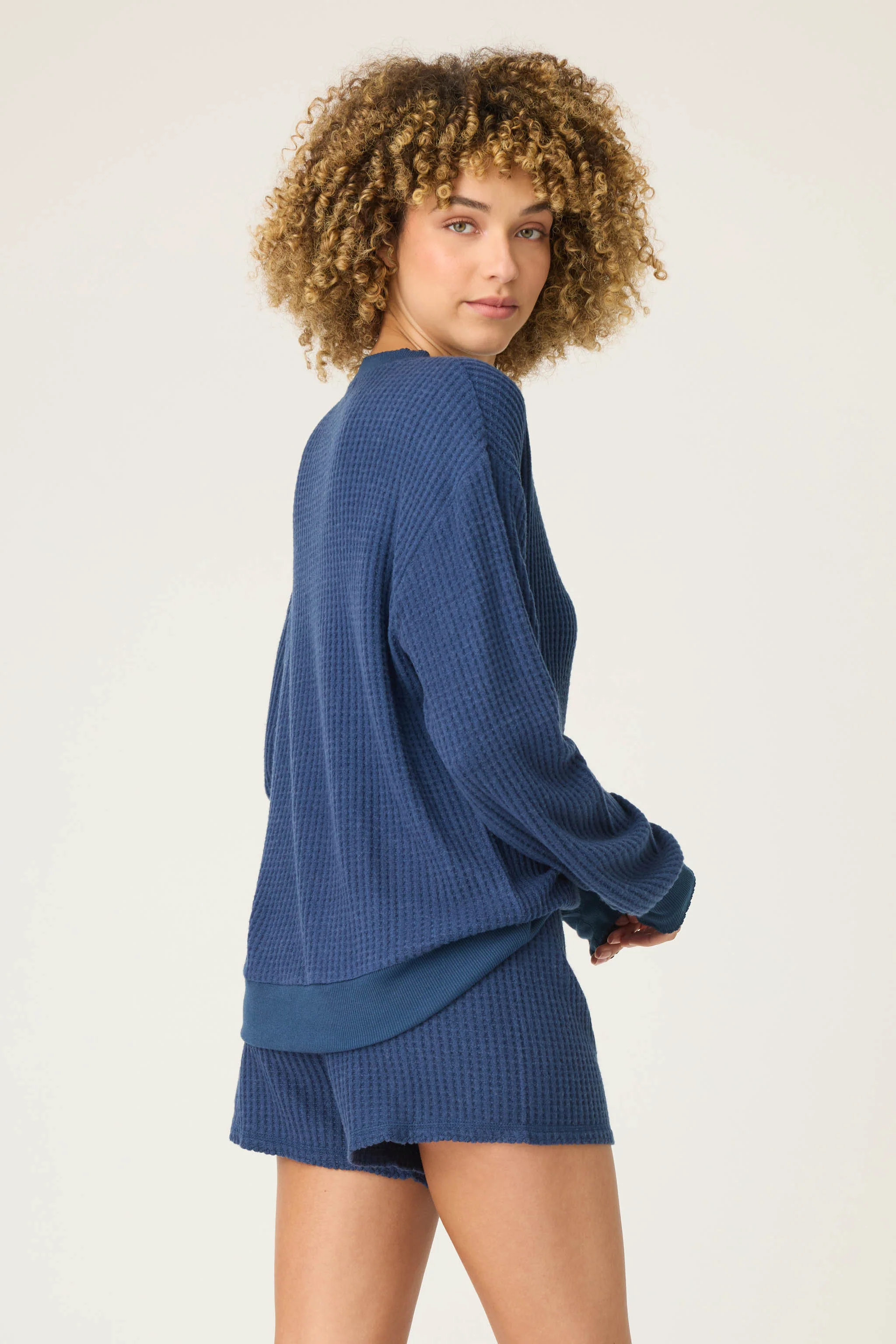 Morning Waffles Harbor Long Sleeve Top - Image 5