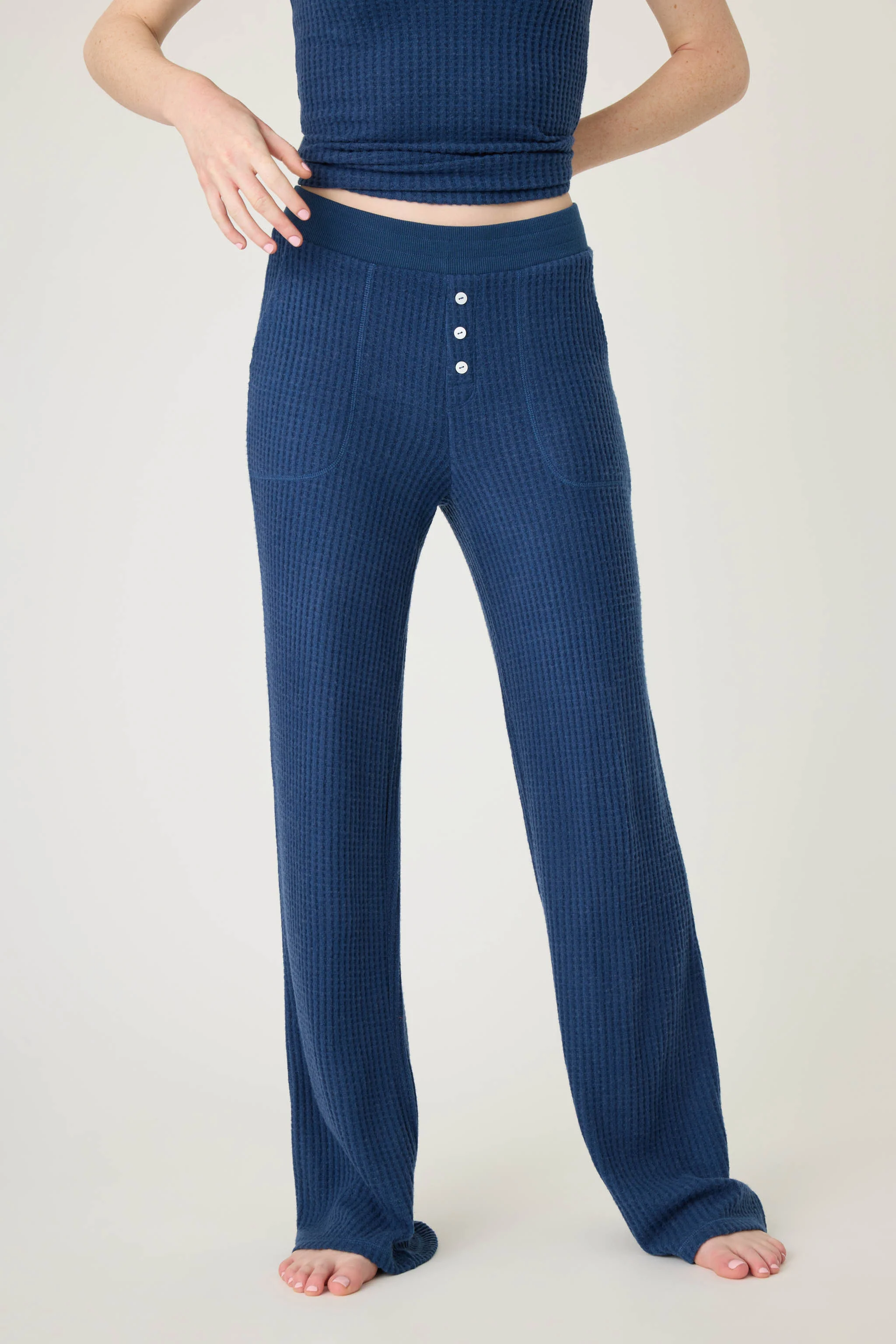 Morning Waffles Harbor Open Leg Pant - Image 2