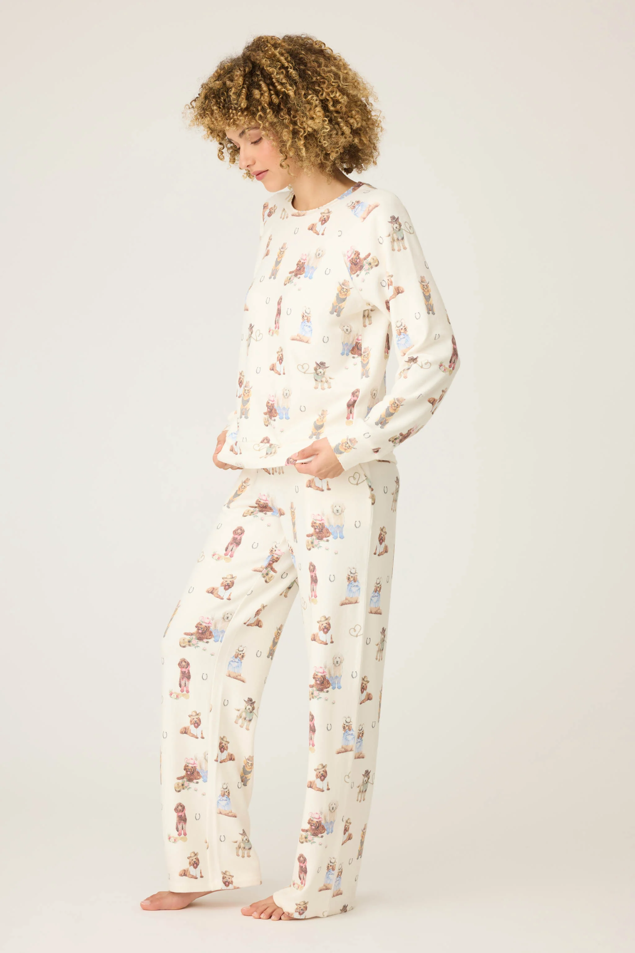 Ruff On The Range Dog Print PJ Set - Image 3