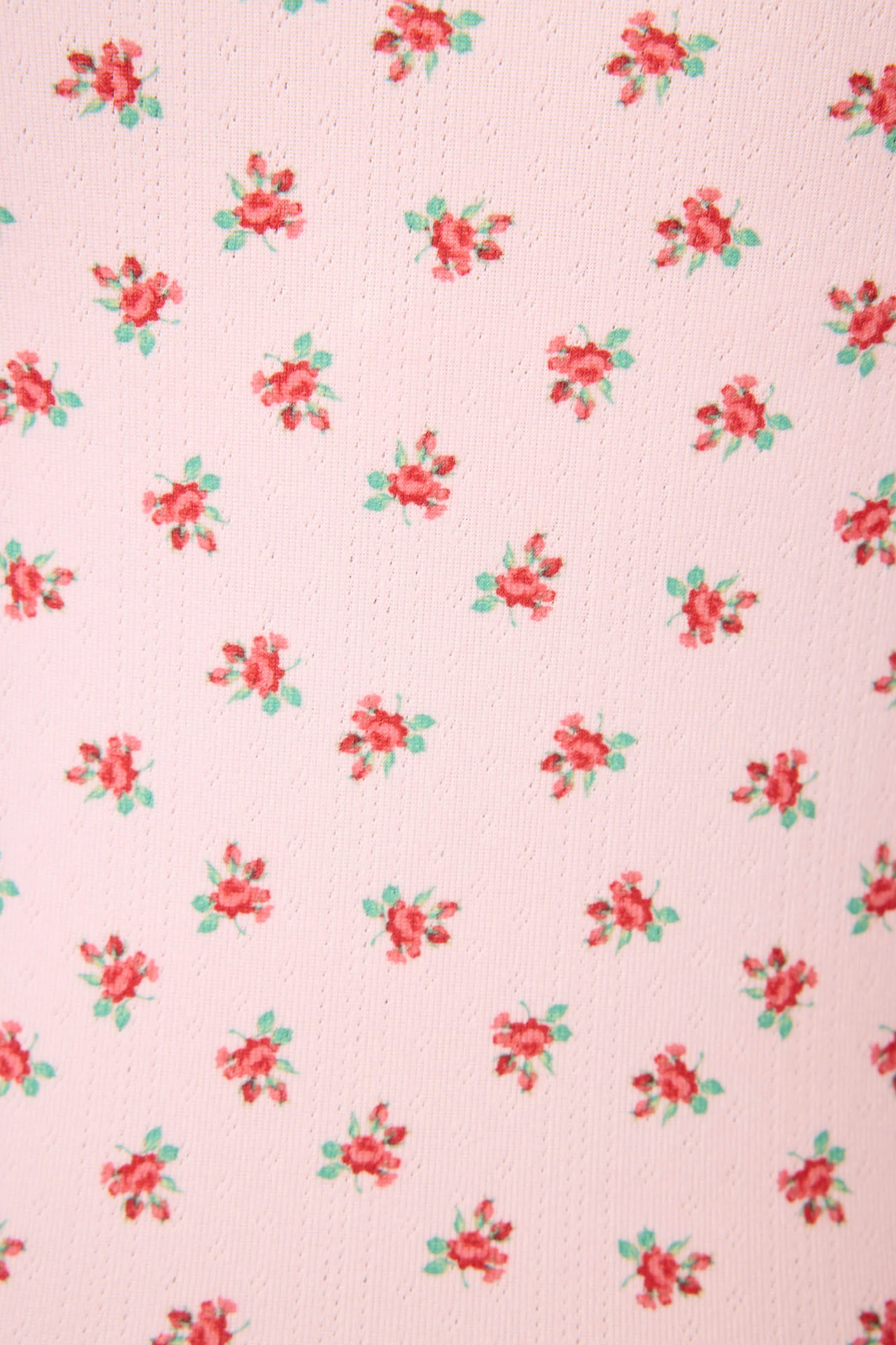 Crazy For The Holidays Ditsy Floral Print Tank Top - Image 2