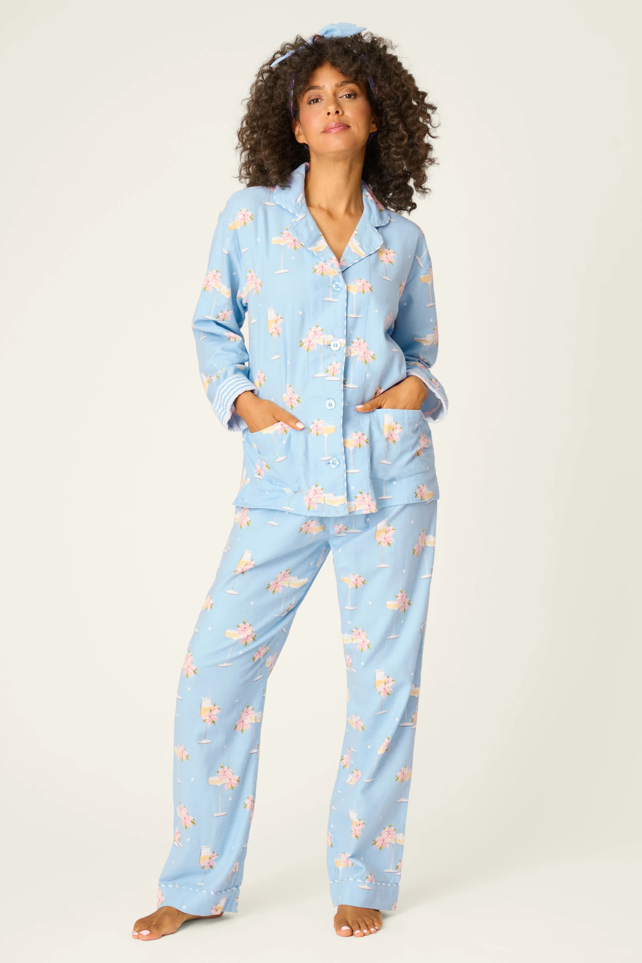 Fizz The Season 3-Piece Flannel PJ Set - Image 3