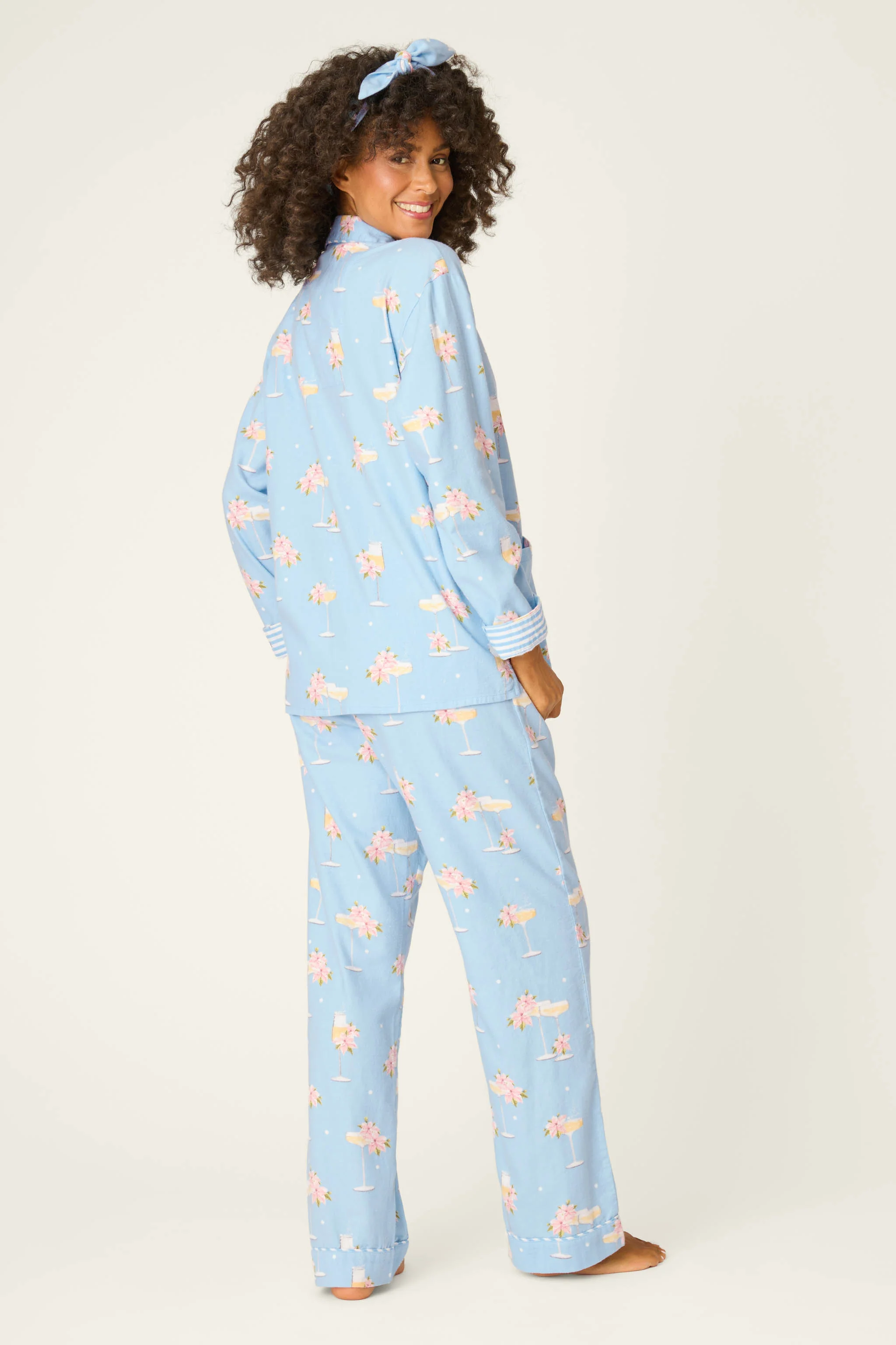 Fizz The Season 3-Piece Flannel PJ Set - Image 4