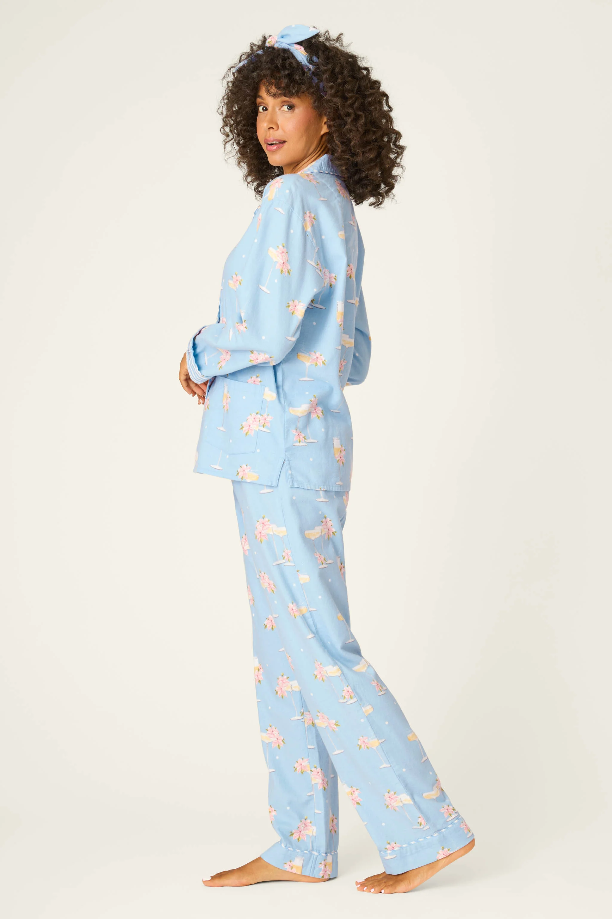 Fizz The Season 3-Piece Flannel PJ Set - Image 6