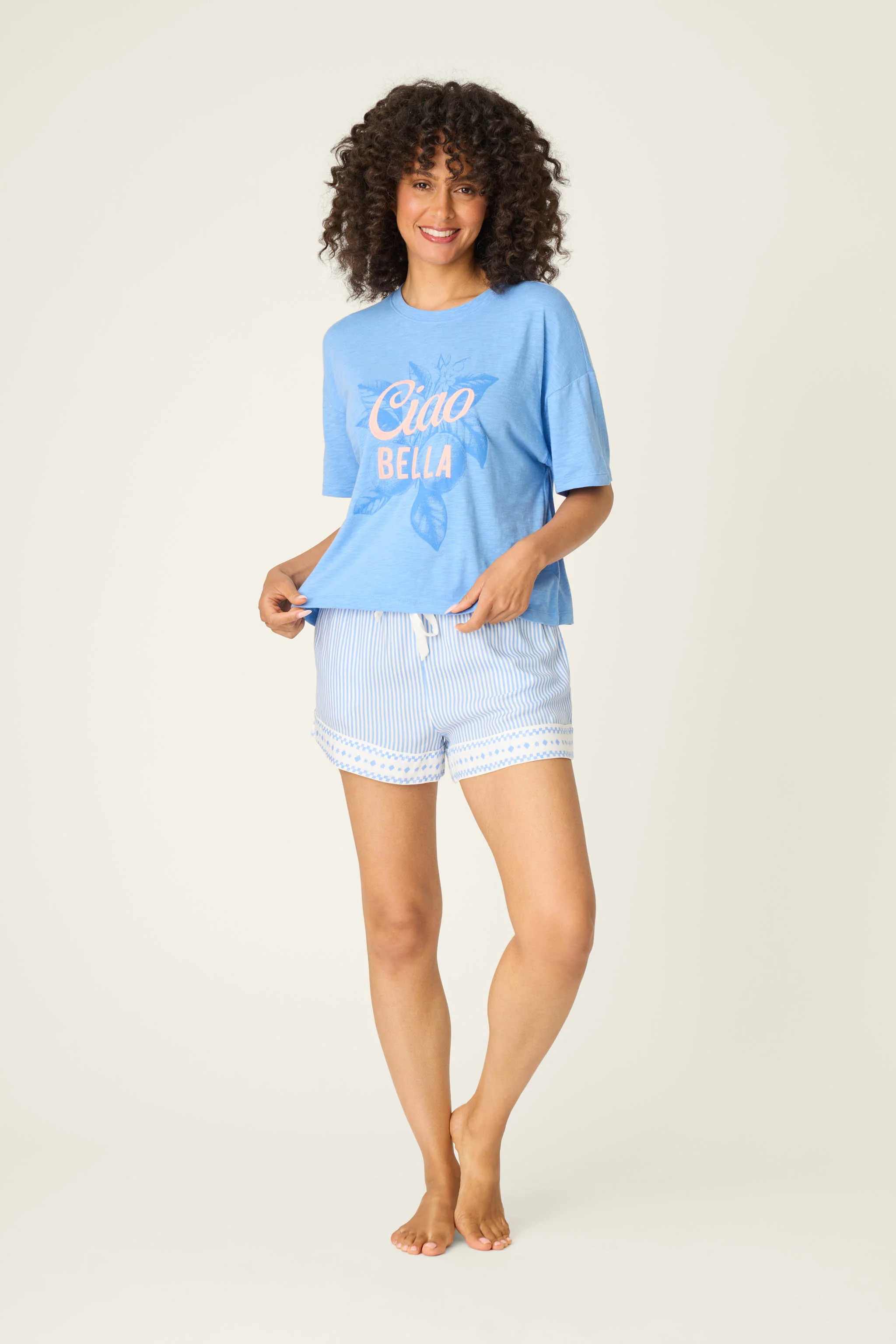 Frutta Fresca Striped Shorts - Image 3