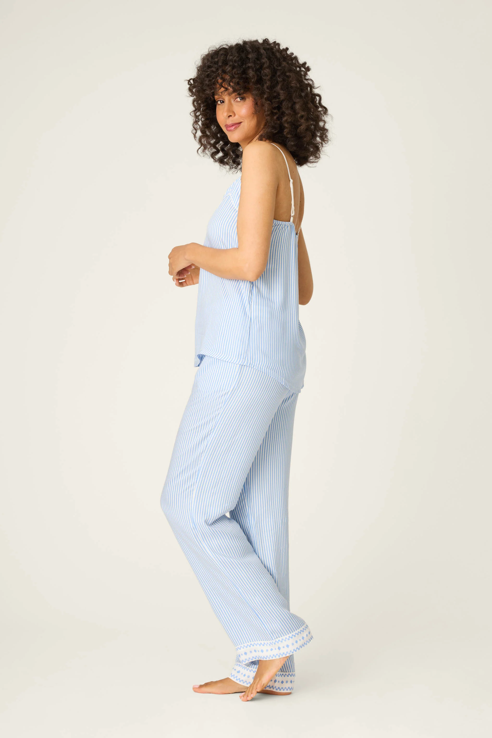 Frutta Fresca Striped Long Lounge Set - Image 4