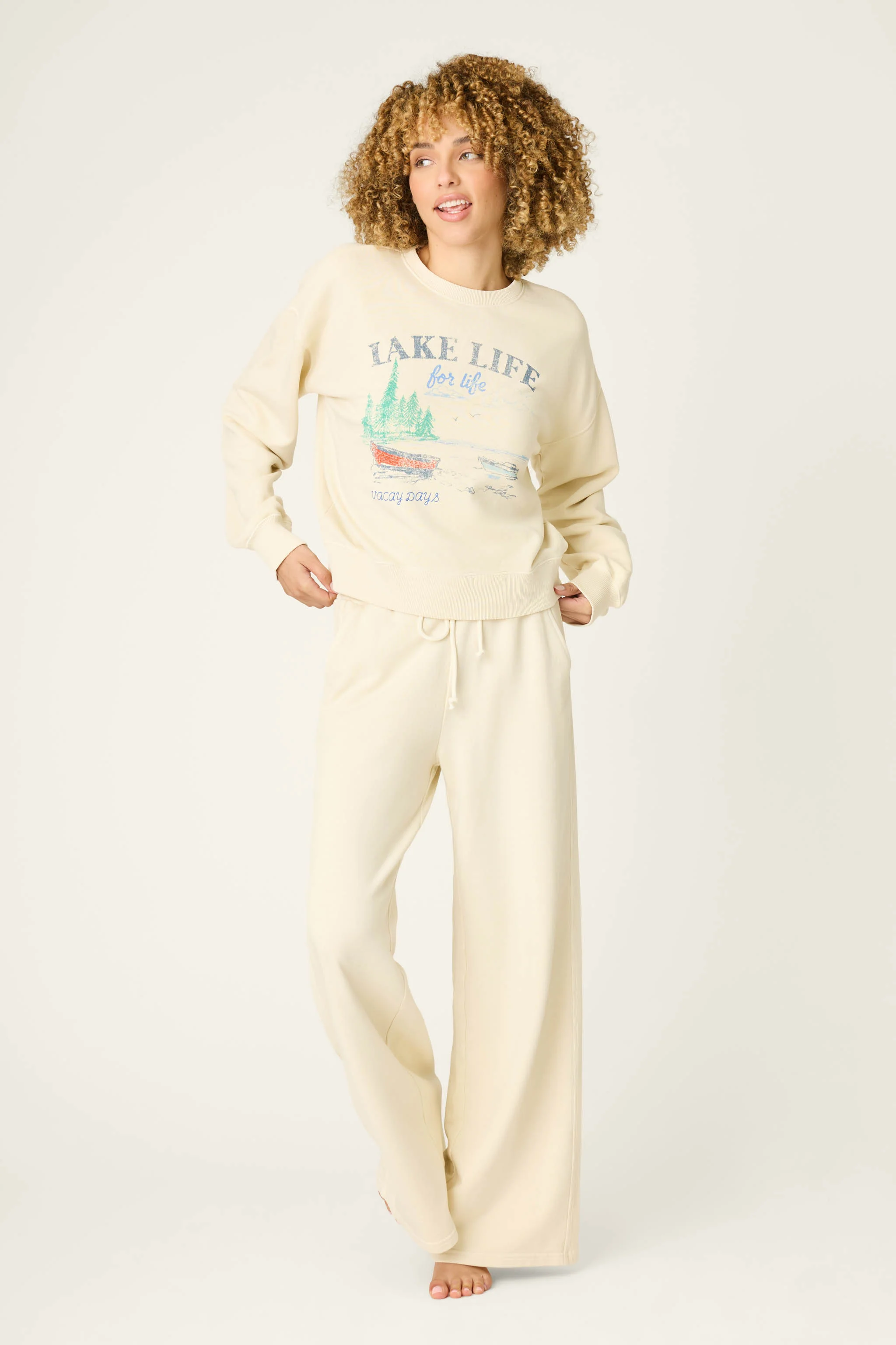 Washed Away Lake Life For Life Pullover Sweater - Image 3