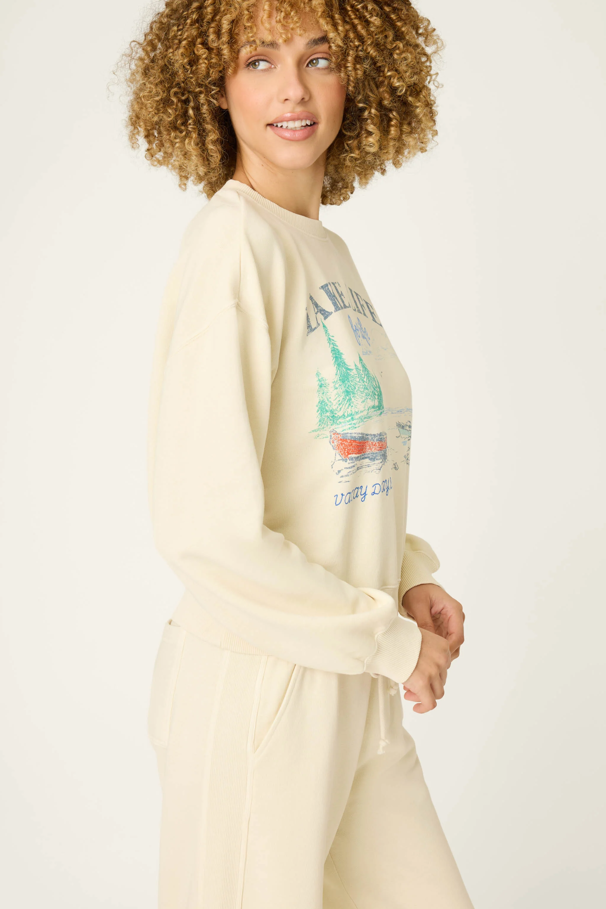 Washed Away Lake Life For Life Pullover Sweater - Image 4