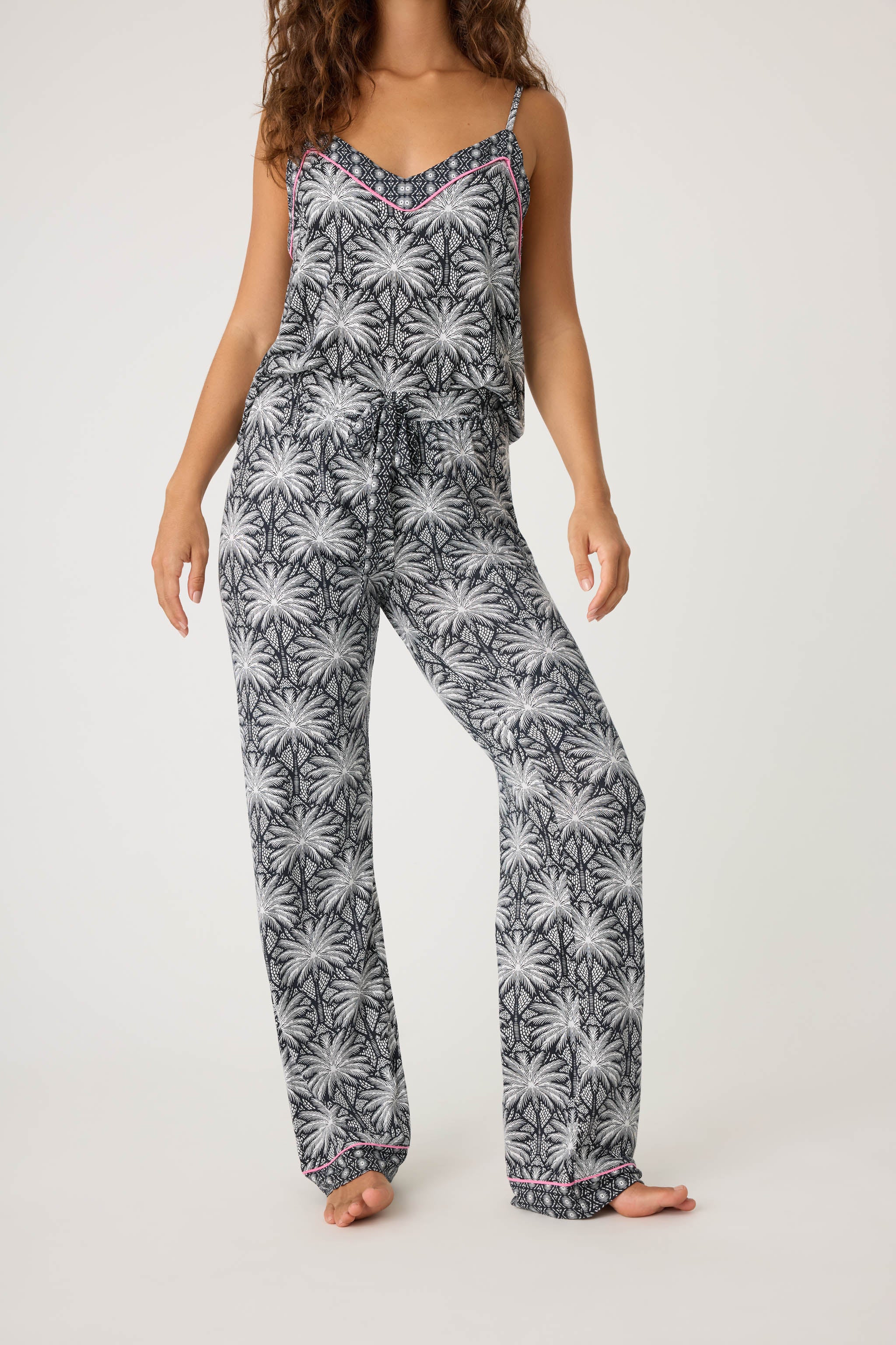 Shady Beach Dreams Open Leg Pants - Image 3