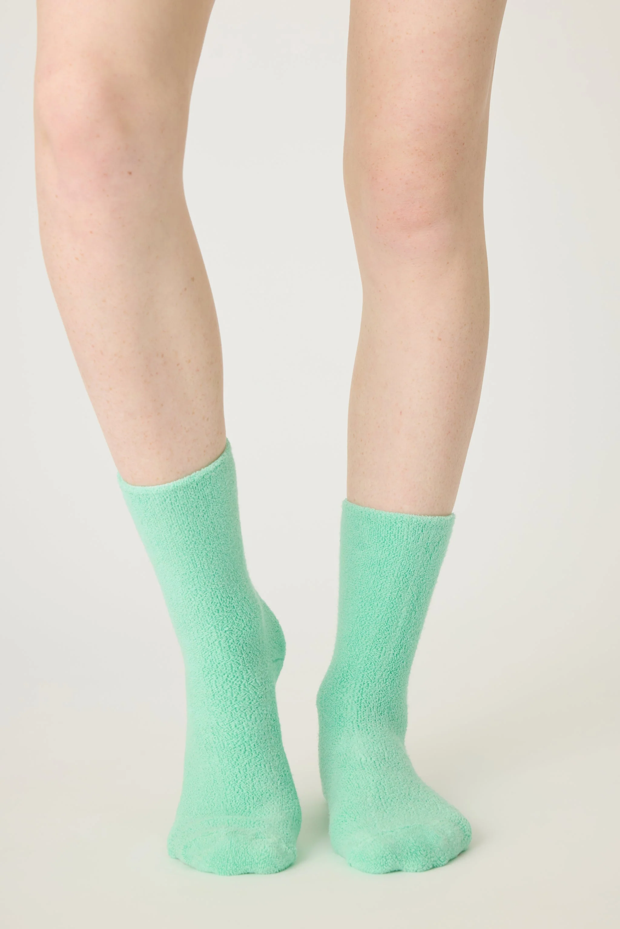 Strawberry Terry Mini Crew Socks - Image 6