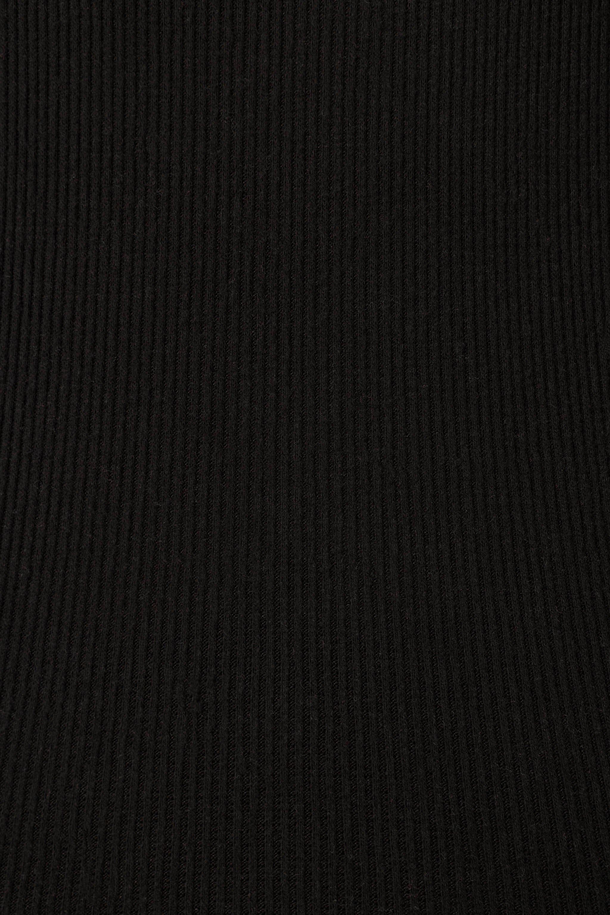 Textured Essentials Black Short Sleeve Top - Image 5